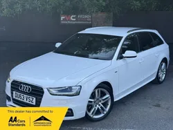 White Used 2013 Audi A4 S-Line Estate | £8,495 (Expensive)