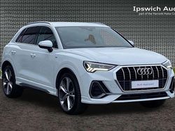 White Used 2019 Audi Q3 S-Line SUV | £21,891 (Fair price)