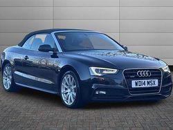 Black Used 2014 Audi A5 Cabriolet S-Line Cabriolet | £6,290 (Good price)