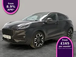 Black Used 2022 Ford Puma ST-Line X SUV | £13,352 (Good price)