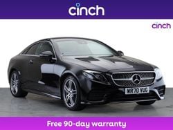 Black Used 2021 Mercedes E220 AMG Line Premium Coupe | £24,489 (Good price)
