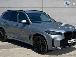 Skyscraper grey metallic Used 2023 BMW X5 M Sport SUV | £57,719 (Expensive)