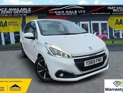 White Used 2019 Peugeot 208 S Hatchback | £7,269 (Fair price)
