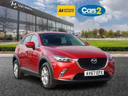 Red Used 2017 Mazda CX-3 SUV | £12,990 (Fair price)