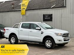 White Used 2018 Ford Ranger Limited Pickup | £12,490 (Fair price)