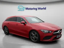 Red Used 2019 Mercedes CLA200 Shooting Brake AMG line Estate | £20,500 (Fair price)