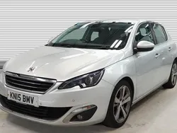 Silver Used 2015 Peugeot 308 Allure Hatchback | £6,450 (Fair price)