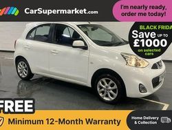 White Used 2016 Nissan Micra Acenta Hatchback | £6,697 (Expensive)