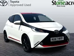 White Used 2018 Toyota Aygo x-press Hatchback | £8,000 (Good price)