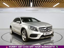 Silver Used 2018 Mercedes GLA200 AMG line SUV | £11,199 (Fair price)