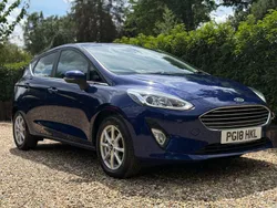 Blue Used 2018 Ford Fiesta Zetec Hatchback | £6,995 (Fair price)