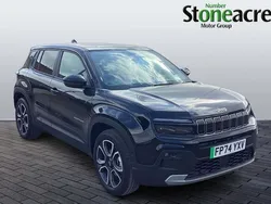 Black Used 2025 Jeep Avenger EV Summit SUV | £23,995