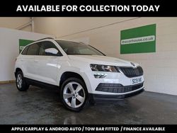 White Used 2019 Skoda Karoq SE Technology SUV | £10,750 (Fair price)