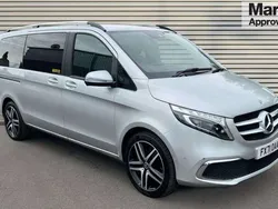 Silver Used 2021 Mercedes V220 MPV | £51,500 (Good price)