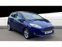Blue Used 2017 Ford Fiesta Zetec Hatchback | £5,678 (Good price)