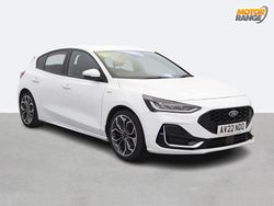 White Used 2022 Ford Focus ST-Line Hatchback | £16,295 (A bit pricey)