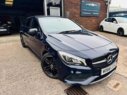 Blue Used 2017 Mercedes CLA200 Shooting Brake AMG line Estate | £13,195 (Fair price)