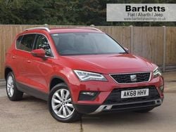 Red Used 2018 Seat Ateca SE SUV | £11,295 (A bit pricey)