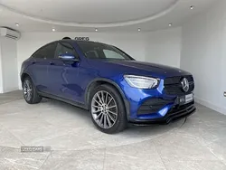 Blue Used 2020 Mercedes GLC220 AMG line Coupe | £29,590 (Fair price)