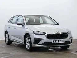 Brilliant silver metallic Used 2024 Skoda Scala SE Hatchback | £17,395 (Fair price)