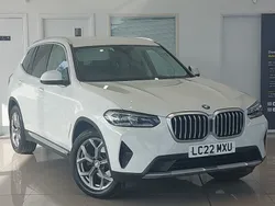 White Used 2022 BMW X3 xLine SUV | £30,298 (Fair price)