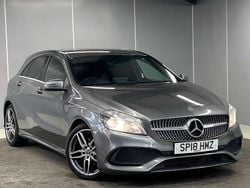 Grey Used 2018 Mercedes A180 AMG line Hatchback | £11,985 (Good price)
