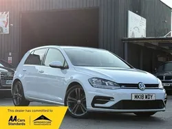 White Used 2018 VW Golf VII R-line Hatchback | £11,990 (Fair price)