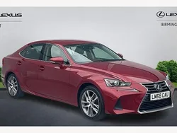 Red Used 2018 Lexus IS300h Executive Line Sedan | £16,391 (Fair price)