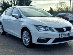 White Used 2019 Seat Leon SE Dynamic Hatchback | £9,995 (Fair price)