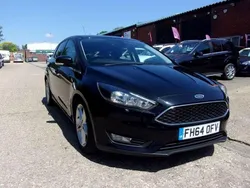 Black Used 2014 Ford Focus Zetec Hatchback | £3,295 (Fair price)