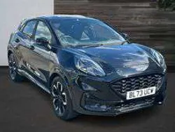 Black Used 2023 Ford Puma ST-Line X SUV | £20,795 (Fair price)