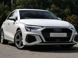 White Used 2020 Audi A3 S-Line Hatchback | £17,995 (A bit pricey)