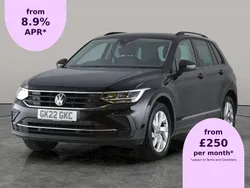 Black Used 2022 VW Tiguan Life SUV | £17,914 (Good price)