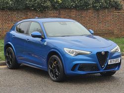 Blue Used 2021 Alfa Romeo Stelvio Quadrifoglio SUV | £44,999 (Expensive)