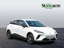 White New 2025 MG MG4 EV Trophy Hatchback | £24,995 (Good price)