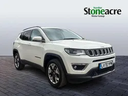 White Used 2020 Jeep Compass Limited SUV | £16,000 (Fair price)