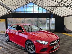 Red Used 2019 Mercedes A180 AMG Line Premium Hatchback | £15,995 (Fair price)