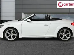White Used 2019 Audi TT Roadster S-Line Cabriolet | £19,750 (Fair price)