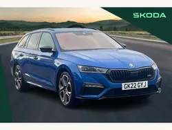 Blue Used 2022 Skoda Octavia vRS Estate | £22,495 (Expensive)