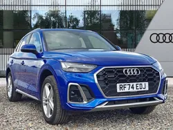 Blue Used 2025 Audi Q5 S-Line SUV | £43,490 (Expensive)