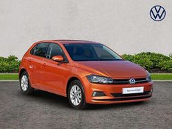 Orange Used 2018 VW Polo SE Hatchback | £12,190 (Fair price)