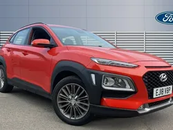 Orange Used 2018 Hyundai Kona SE SUV | £9,700 (Good price)
