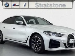 White Used 2024 BMW 420 Gran Coupé M Sport Coupe | £34,990 (Fair price)