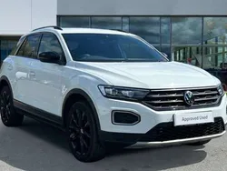 White Used 2021 VW T-Roc Black Edition SUV | £17,942 (Fair price)
