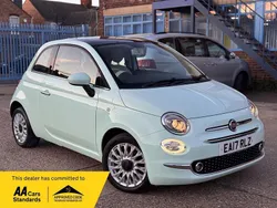 Green Used 2017 Fiat 500 Hatchback | £5,795