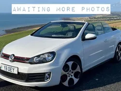White Used 2013 VW Golf Cabriolet GTI Cabriolet | £10,995 (Expensive)