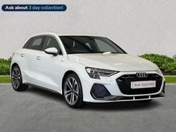 White Used 2025 Audi A3 S-Line Hatchback | £29,510 (A bit pricey)