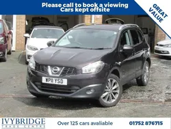 Black Used 2011 Nissan Qashqai +2 Tekna SUV | £5,395 (Fair price)