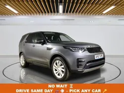 Grey Used 2017 Land Rover Discovery 5 HSE SUV | £17,749 (A bit pricey)