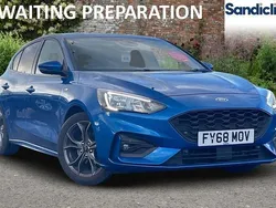 Blue Used 2020 Ford Focus ST-Line Hatchback | £11,164 (Good price)